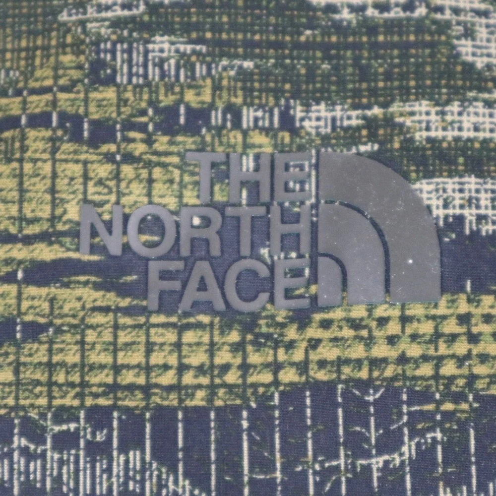 The North Face WindWall Jacket Mens M Green Camo Full Zip Softshell Outdoor